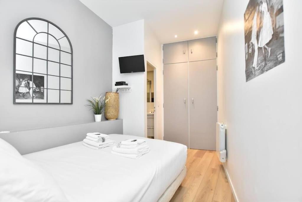 Goodguest-Appartement Design Et Cosy Batignolles ปารีส ภายนอก รูปภาพ
